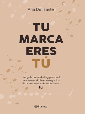 cover image of Tu marca eres tú